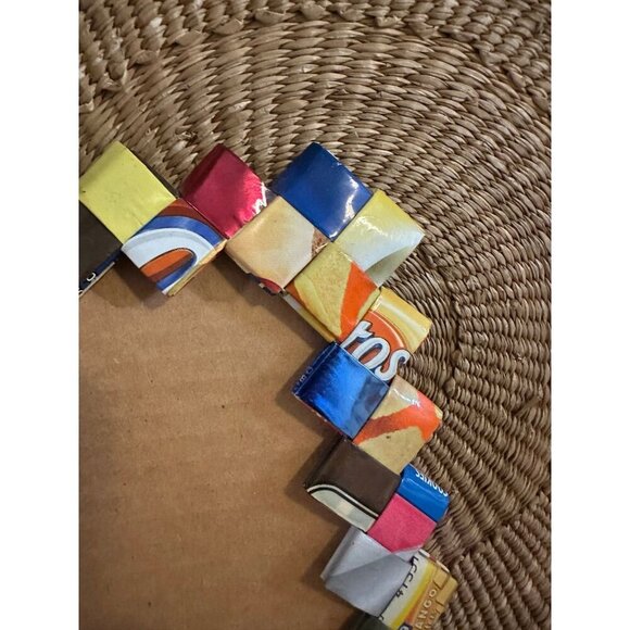 Handmade Recycled cardboard picture frame - Picture 3 of 12